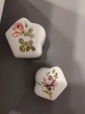 Portugal Trinket Boxes. Ceramic, Vintage. picture