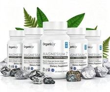 Organixx Magnesium 7 Supplement, Natural Magnesium Capsules for Sleep Support. picture