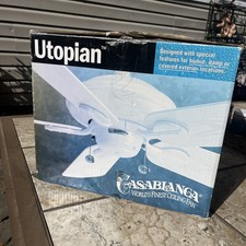 Casablanca 7711D Utopian Ceiling Fan  White  Without Blades picture