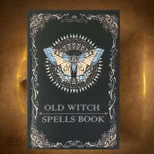Old Witch Spells Book for Beginners English Teen & Adult Halloween Gift picture