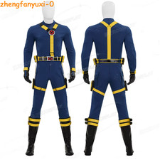 Avengers: Doomsday Cyclops Cosplay Men Costume Full Set Halloween Outfits Shoes picture