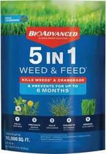 BioAdvanced 5 in 1 Weed and Feed Lawn Fertilizer 24 Lb Covers 10,000 Sq Ft picture