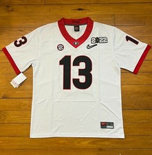 Bennett IV #13 Stetson Bennett IV Georgia UGA Stitched White 2022  picture
