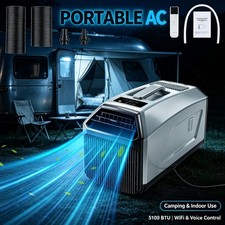 5100BTU Portable Air Conditioner Smart WiFi Voice Control Indoor Outdoor AC Unit picture