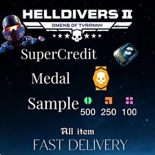 HELLDIVERS 2 - Cheap |SuperCredits💎|Medals|Samples | XP |No Login❗Fast Delivery picture