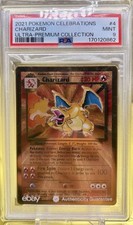2021 POKEMON CELEBRATIONS ULTRA-PREMIUM COLLECTION #4 CHARIZARD PSA 9 picture