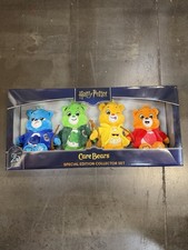 Harry Potter x Care Bears Special Edition Collector Set 4 Pack Plush Hogwarts NW picture