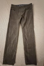Vissla Corduroy Pants Jeans Men Sz 28 Border Straight Leg Casual Stretch Brown picture