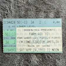 FARM AID VI - 04/24/1993 - Ames, IA picture