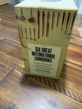 SIX GREAT INTERNATIONAL COOKBOOKS VINTAGE BOX SET OF 6 PAPERBACKS picture