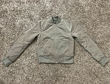 lululemon Women’s Gray Reversible Full-Zip Nylon Bomber Jacket Small picture