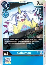 Gabumon Foil - P-042 NM - Digimon TCG picture
