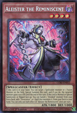 Aleister the Reminiscent - CORI-EN015 - Secret Rare - 1st Edition Near Mint, Eng picture