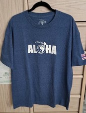 T&C Surf Designs Hawaii Men’s XL Blue T-Shirt Hawaiian Islands Tee Excellent  picture