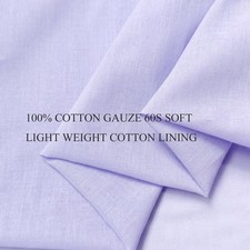 57'' Wide Soft Thin Plain 60s Cotton Fabric Lining Dolls Handicrafts Material  picture