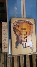Semi-finished Aged-style Second-hand Electric Guitar, Mahogany Body, pi picture