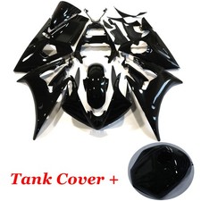 Gloss Black ABS Fairing Kit /Tank Cover For Yamaha YZF R6 2003-04/ R6S 2006-2009 picture