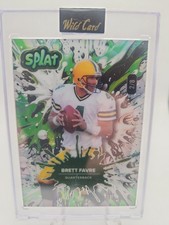 2025 Wild Card Splat Football Brett Farve 2/8 picture