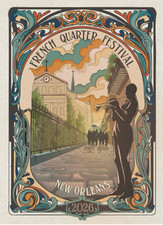 French Quarter Festival 2026 Posster picture