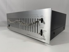 Pioneer SG-9500 Vintage Graphic Equalizer Analog Clean Silver Face Works Read picture