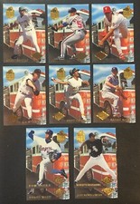 1994 Fleer Ultra Fireman Baseball 10 Trading Card Insert Set picture