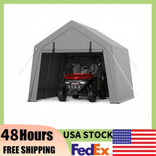 6x6/6x8/7x10/7x12/10x10 FT Outdoor Portable Waterproof &UV-Resistant Garage Bike picture