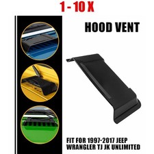 1-10PCS Hood Vent Scoop Vent Air Intake Cover Fit 1997-2017 Jeep Wrangler TJ JK picture