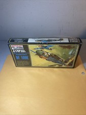 Vintage Minicraft Messerschmitt Bf 109E Warplane Model Kit 1:72 Made In Usa picture