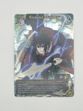 Sasuke Uchiha N-1250 1st Edition Super Rare Naruto CCG Series 22 Weapons of War picture