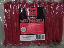 Amish Smokehouse Beef Sticks 50ct Bulk, Spicy  picture