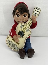 Disney Pixar Coco Miguel Hoodie Guitar Plush Doll picture