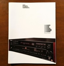 Original Vintage SONY ES Series Hi Fidelity Components Catalog - 52 Pages picture