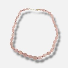 Jia Jia Women's 14K Yellow Gold Arizona Morganite Jumbo Candy Necklace picture