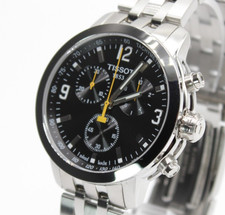 Tissot PRC200 42 MM Chronograph Mens Watch - Stainless Steel T0554171105700 picture