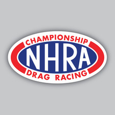 NHRA Vinyl Sticker/Decal -National Hot Rod Association -Drag Racing -Vintage picture
