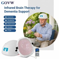 810nm PBM Light Therapy Helmet 280 LEDs 4 Frequencies for Brain Wellness Home picture
