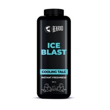 Beardo Ice Blast Cooling Talc Instant Freshness Powder with Aloe vera - 100 Gm picture