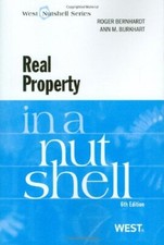 Real Property In A Nutshell by Roger Bernhardt picture