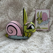 The Loyal Subjects Chaos Bunnies Chaos Minis Snail Bunny #8 Vinyl—w/ Card picture
