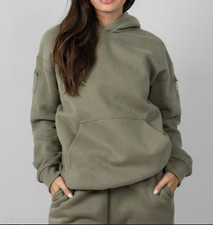 Comfrt Travel Essentials Hoodie - Moss - Size M - KJHU47 picture