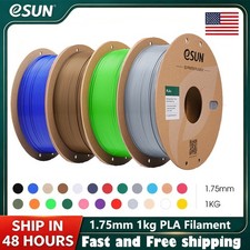 【Pay 4 Get 5】eSUN PLA+ 3D Printer Filament High Speed PLA 1KG 1.75mm Filament US picture
