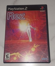 Rez (Sony PlayStation 2, 2001) CIB Disc & Manual Rare PS2 HTF picture