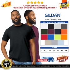 Gildan Men's Ultra Cotton/Poly Short Sleeve Tee Pocket Stylish T-Shirt - G230 picture