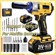 Electric Impact Wrench 1000Nm High Torque Impact Gun 1/2