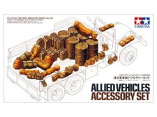 TAMIYA 35229 1:35 Allied Vehicles Accessory Set Model Kit picture