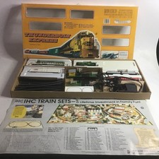 MEHANO THUNDERBOLT EXPRESS 5 PIECE HO TRAIN SET BOXED WITH ACCESSORIES picture