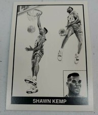 1991 America's Finest Shawn Kemp - Seattle Sonics picture