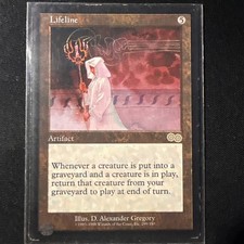 Lifeline #299 (MP) Urza's Saga USG Magic MTG picture