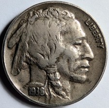 1938-D Buffalo Nickel 5C Denver Mint Final Year Indian Head - SEE VIDEO picture