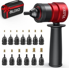 Rivet Nut Drill Adapter for Electric Drill, Upgraded Rivet Gun Kit with 13 Diffe picture